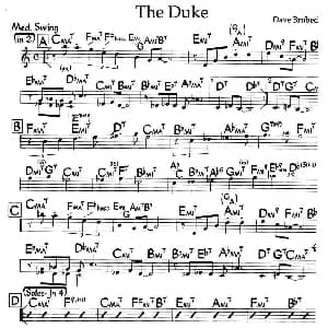 The Duke 钢琴谱