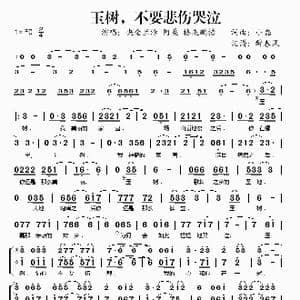 玉树,不要悲伤哭泣_歌谱投稿_词曲:小磊 小磊