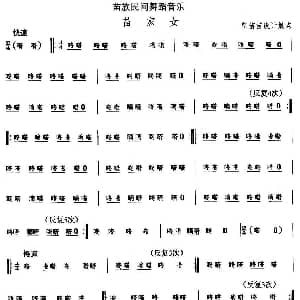 苗家 苗族舞蹈 中国民族民间舞曲选