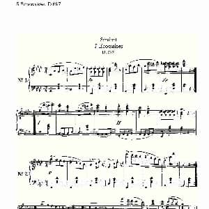 5 Ecossaises D.697