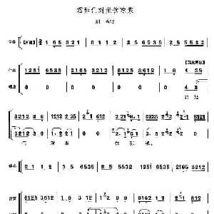 京剧谱 | 君姬们对坐饮琼浆 上天台 刘秀唱段 李少春