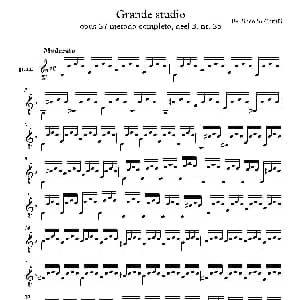 Metodo Completo Op.27 3 吉他谱 卡鲁里 Ferdinando Carulli