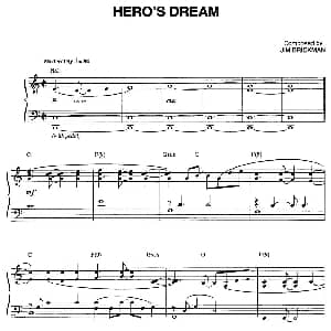 HERO'S DREAM 钢琴谱 Jim Brickman 金布来克曼