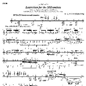 Lustration for The Millennium 双簧管独奏