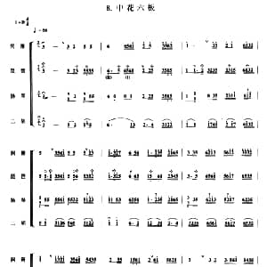 中花六板 民乐合奏