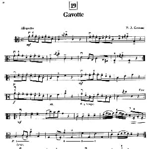 Gavotte 中提琴