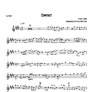 萨克斯谱 | Contact Eb PART