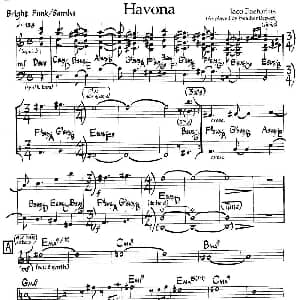 Havona 钢琴谱