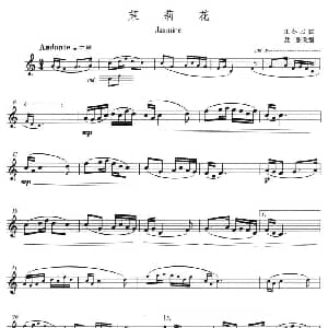 茉莉花 小号
