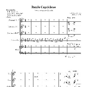 Rondo Caprichoso 单簧管三重奏