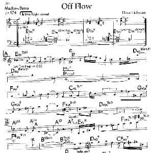 Off Flow 钢琴谱