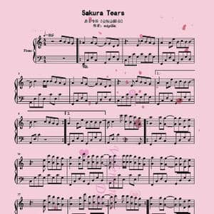 Sakura Tears_歌谱投稿