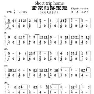 Short trip home_歌谱投稿_词曲: Edgar Meyer