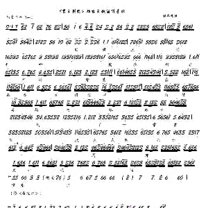 京剧谱 | 霸王别姬 劝君王饮酒听虞歌 京剧 霸王别姬 选段 琴谱