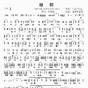 翅膀_歌谱投稿