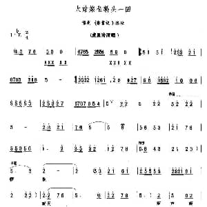 豫剧谱 | 大姑娘坐轿头—回 香囊记 选段 虎美玲