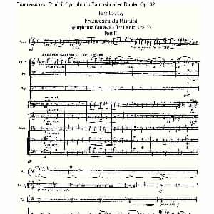 Francesca da Rimini, 但丁幻想曲Op.32 第二部 一