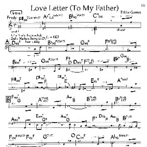 Love Letter 钢琴谱