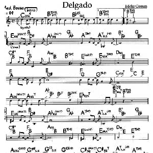 Delgado 钢琴谱