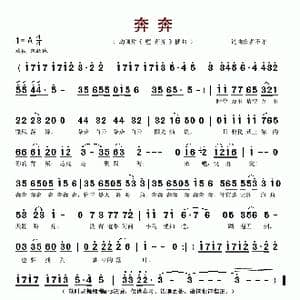 奔奔_歌谱投稿