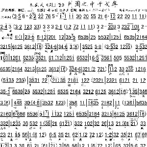 京剧谱 | 列国之中干戈厚 刺王僚 姬僚唱段 琴谱 裘盛戎