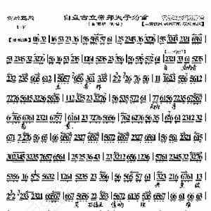 贺后骂殿 自盘古立地邦天子为重_歌曲简谱_词曲:暂无 恒流星制谱