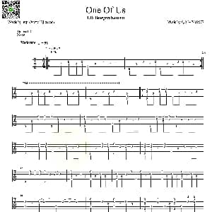 One of Us 吉他谱