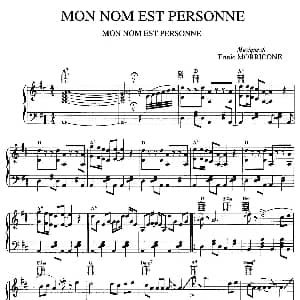 电影配乐大师莫瑞康最佳20首钢琴谱 钢琴谱 莫瑞康 Ennio Morricone