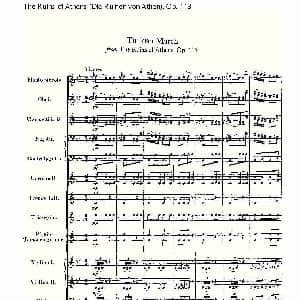 The Ruins of Athens Die Ruinen von Athen Op.11