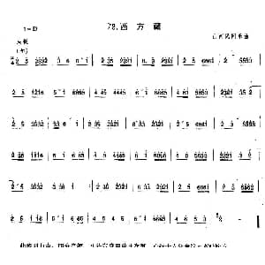 西方藏 笙