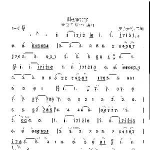 Memory_歌谱投稿