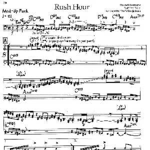 Rush Hour 钢琴谱