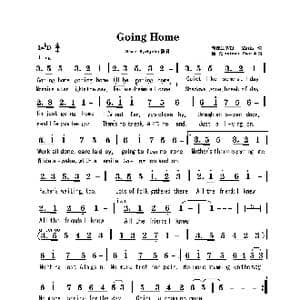 Going Home_歌谱投稿_词曲:Will Matin 德沃夏克