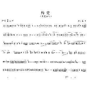 古筝谱 | 约定 陈小霞