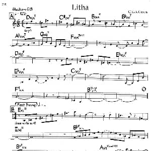 Litha 钢琴谱