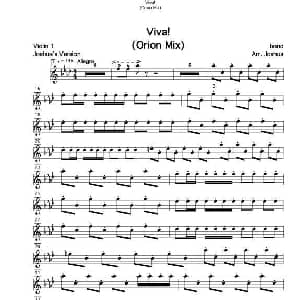 小提琴谱 | viva