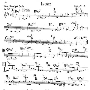 Isoar 钢琴谱
