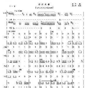 沂河欢歌_歌曲简谱_词曲: 曲祥曲,周长厚配器