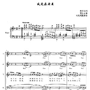 我爱嘉庚星_合唱歌谱_词曲:傅子玖 胡志立