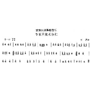 苗家姑娘采茶 苗族舞蹈 中国民族民间舞曲选