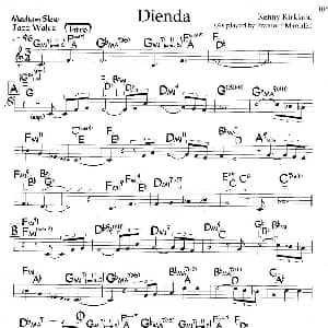 Dienda 钢琴谱
