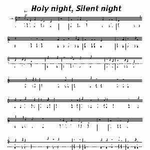 口琴谱 | Holy night Silent night 布鲁斯