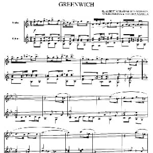 小提琴谱 | GREENWICH 小提琴 吉他