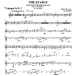 THE STABLE 第二降B小号分谱