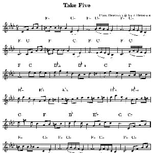 Take Five 单簧管