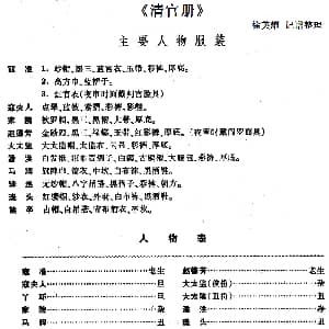 京剧谱 | 清官册 徐英耀记谱整理