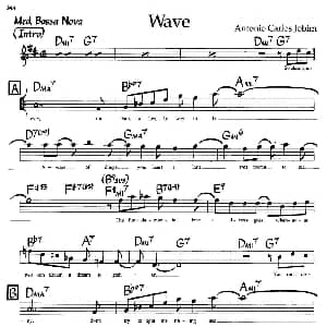 Wave 钢琴谱