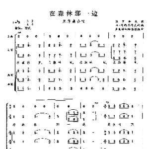 在森林那一边_歌曲简谱