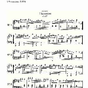3 Ecossaises D.529