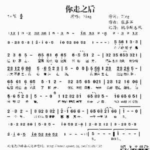 你走之后_歌谱投稿